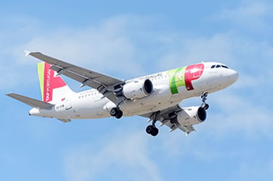 avião tap